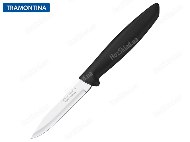 Нож Tramontina Plenus black, для овощей, 7,6см, 24941