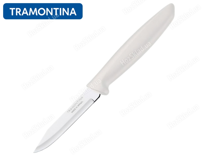 Нож для овощей Tramontina Plenus light grey, 76мм 24957