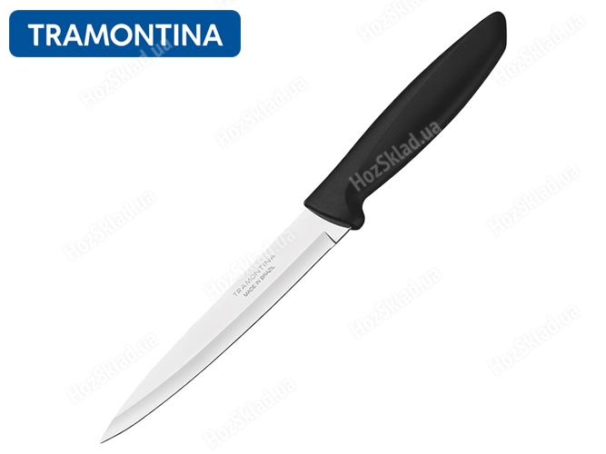 Нож разделочный Tramontina Plenus black 15,2см черная рукоять (цена за 1шт) 26020