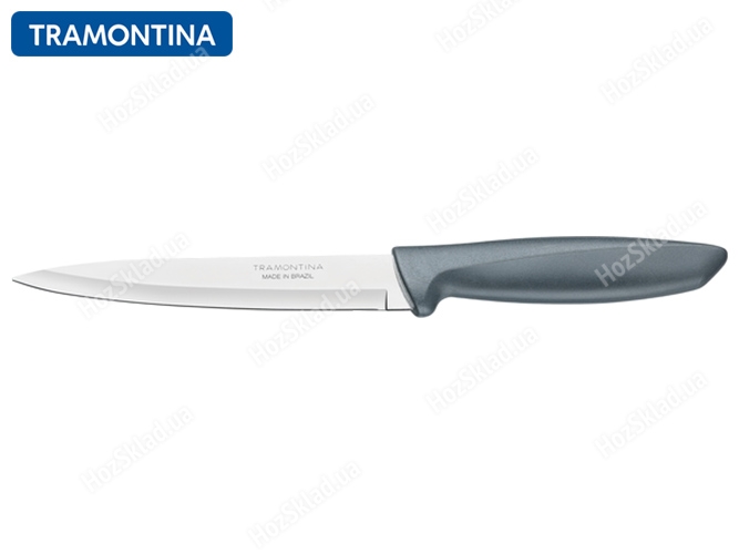 Нож разделочный Tramontina Plenus grey 15,2см серая рукоять (цена за 1шт) 26044