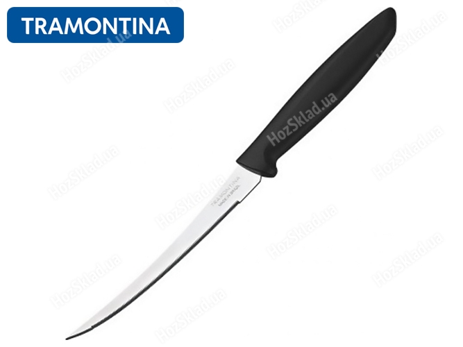 Нож для томатов Tramontina Plenus black, 127мм 25344
