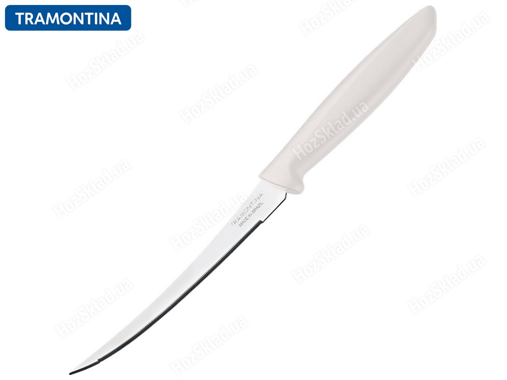 Нож для томатов Tramontina Plenus light grey, 127мм 25351
