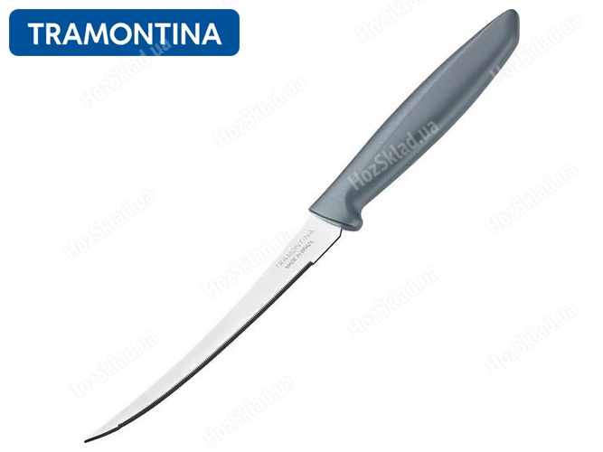 Нож для томатов Tramontina Plenus grey, 127мм 25368