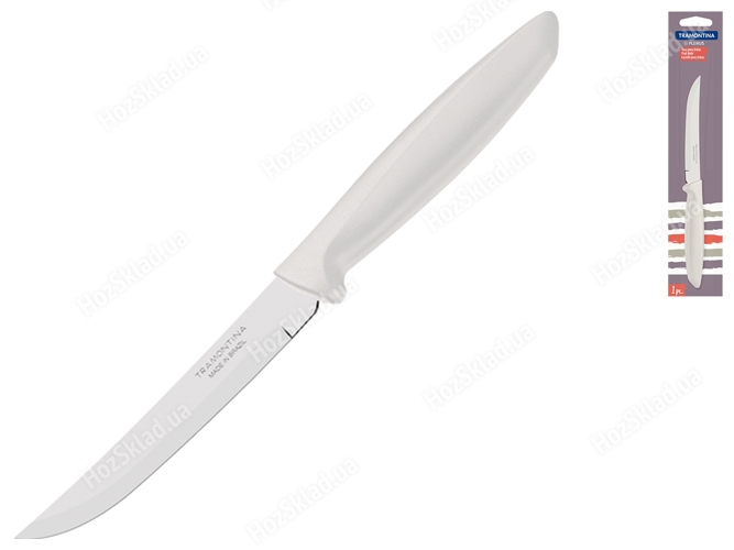 Нож универсальный Tramontina Plenus light grey, 12,7см, 7891112249134