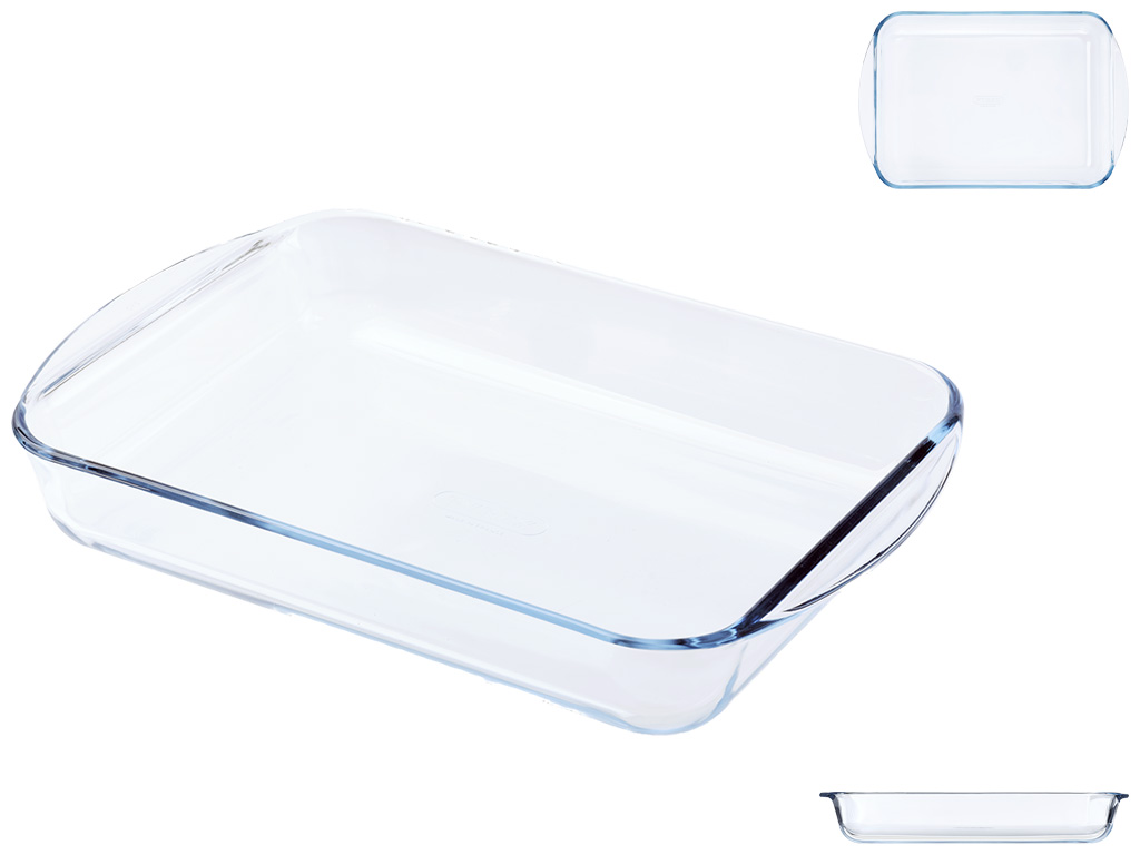Форма скляна Pyrex, 35х23х6см, 2,7л, 313761000240