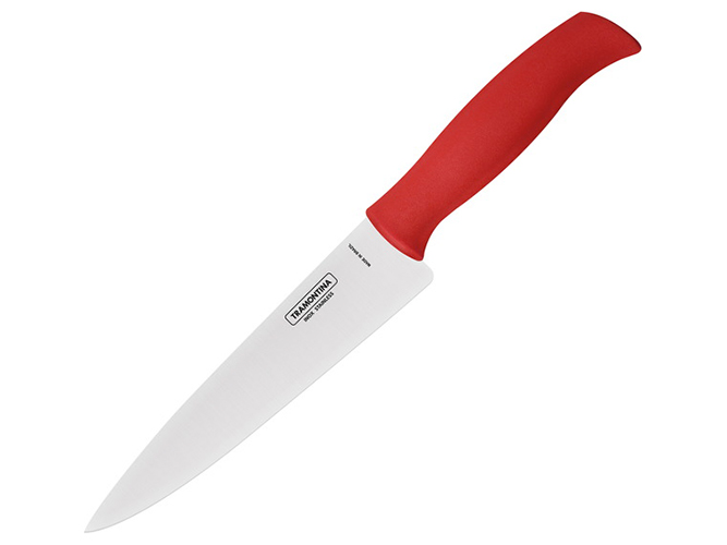 Ніж Tramontina Soft Plus red Chef, 17,8см, інд.блістер, 7891112261600