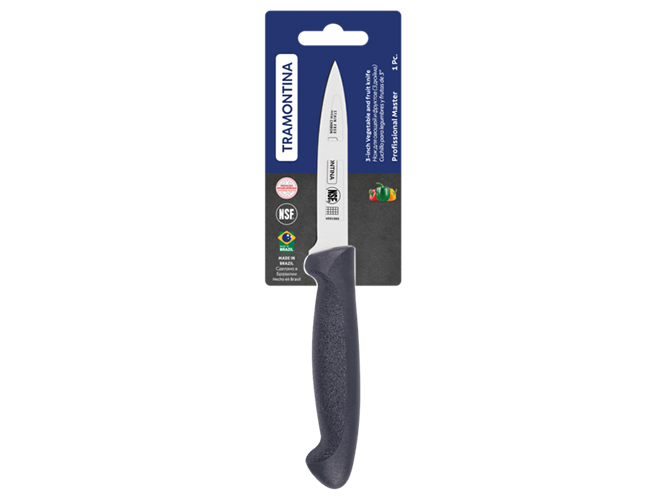 Нож Tramontina Profissional Master grey, для овощей, 7,6см, 7891112326026