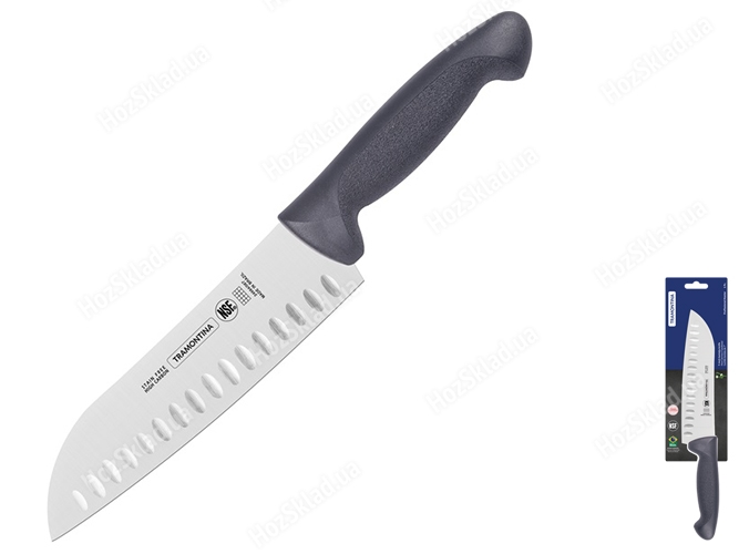 Нож Tramontina Profissional Master grey, сантоку, 17,8см, 7891112326057