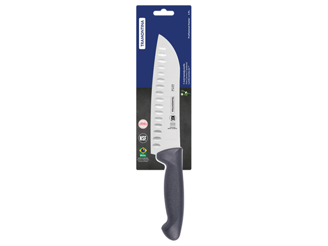 Нож Tramontina Profissional Master grey, сантоку, 17,8см, 7891112326057