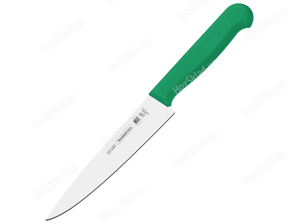 Нож Tramontina Profissional Master green для мяса с выступом, 15,2см, 7891112072169