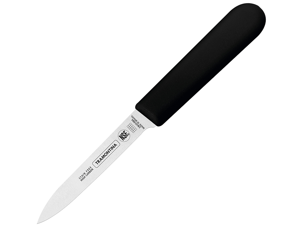 Нож для овощей Tramontina Profissional Master black, 10,2см, 7891112333277
