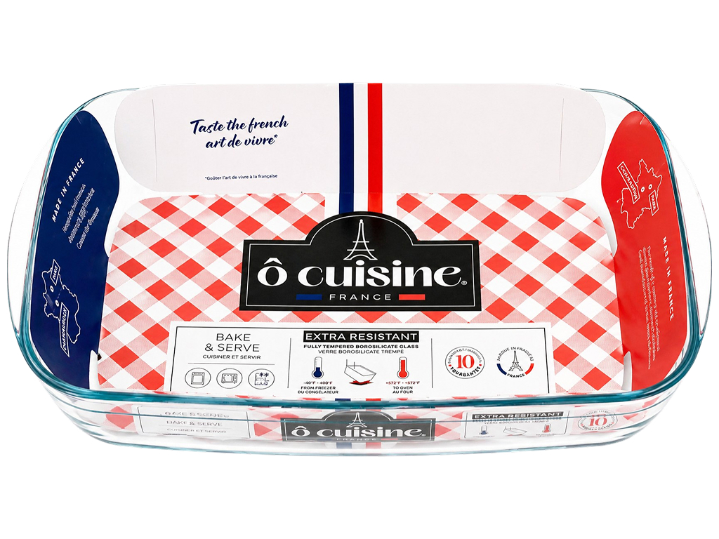Форма для запекания O Cuisine, боросиликатное стекло, 32×20×5см, 2,0л