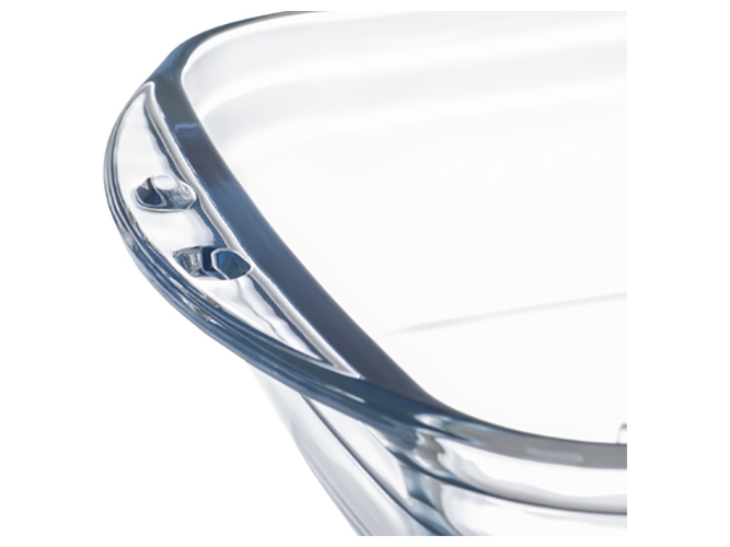 Форма скляна Pyrex, прямокутна, 33х22х5см, 2,6л, 2063870590017