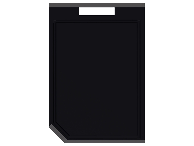 Доска разделочная Tramontina Churrasco Black, 43,4x30см