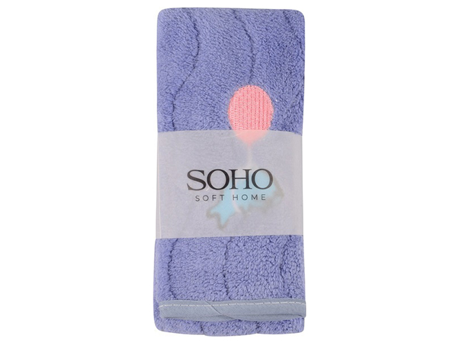 Рушник банний Soho Dolphin Purple, 25х50см, 6900069704274
