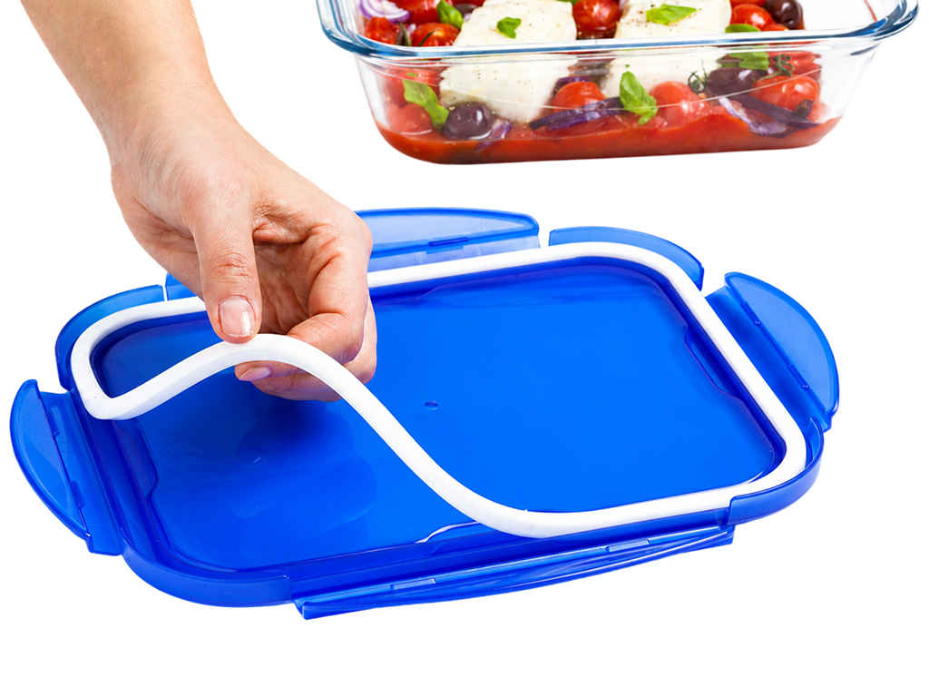 Форма для запекания Pyrex Cook&Go, стекло, 0,8л, 16×16×6см, цвет прозрачный
