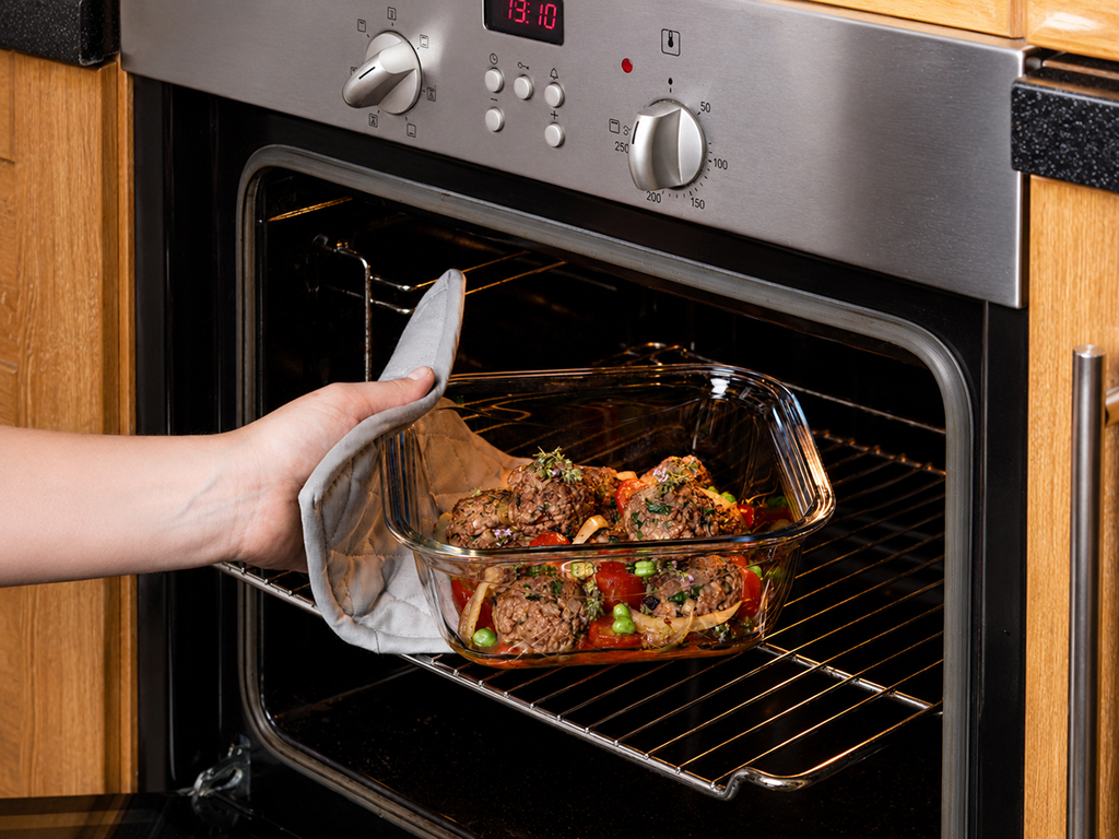Форма для запекания Pyrex Cook&Go, стекло, 0,8л, 16×16×6см, цвет прозрачный