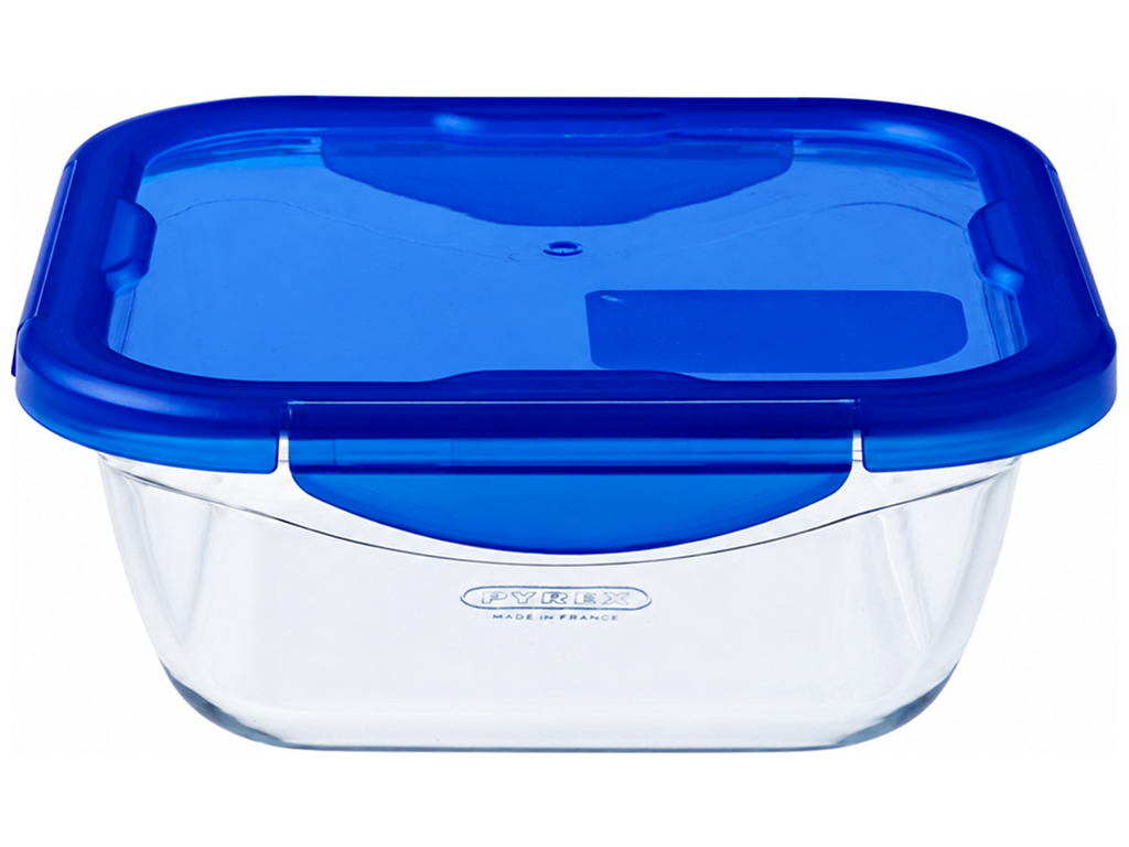 Форма для запекания Pyrex Cook&Go, стекло, 1,9л, 21×21×8см, цвет прозрачный