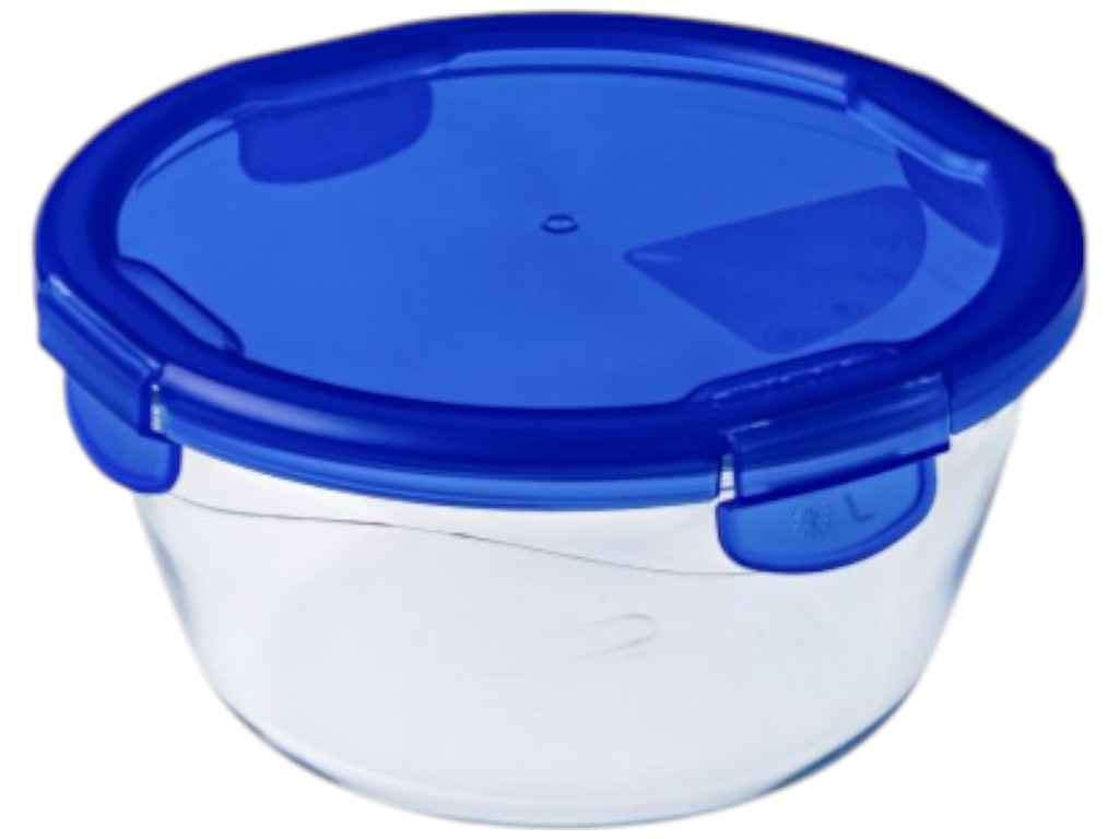 Форма для запекания Pyrex Cook&Go, жаростойкое стекло, пластик, 1,6л, 20х9см, цвет прозрачный