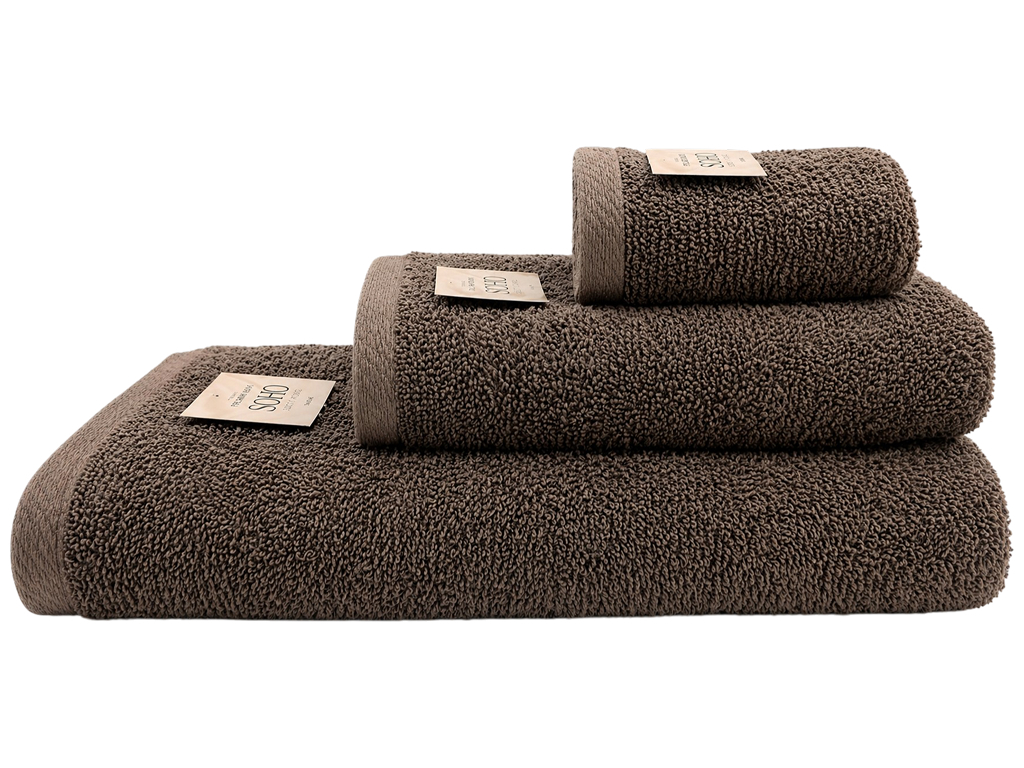Полотенце SOHO Basic Chocolate, хлопок 100%, 30×50 см