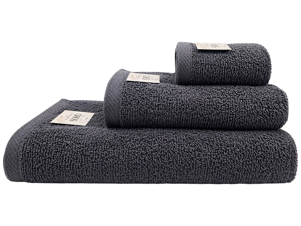 Рушник SOHO Basic Gray, бавовна 100%, 30×50 см