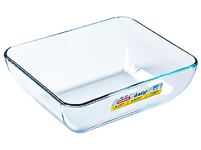 Форма Pyrex Daily, 22х17см, с крышкой, прямоугольная, 1,3л, 3426470288743