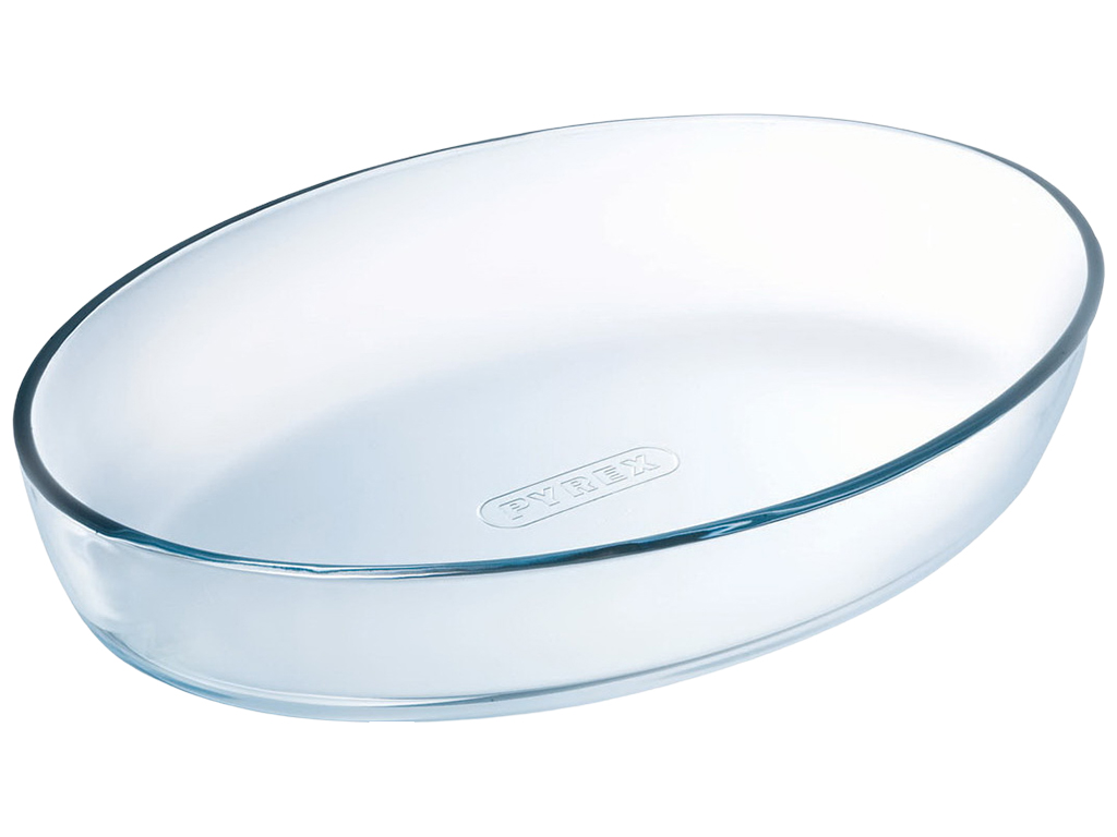 Форма скляна Pyrex, овальна, 40х27х7см, 4,2л, 313761000064