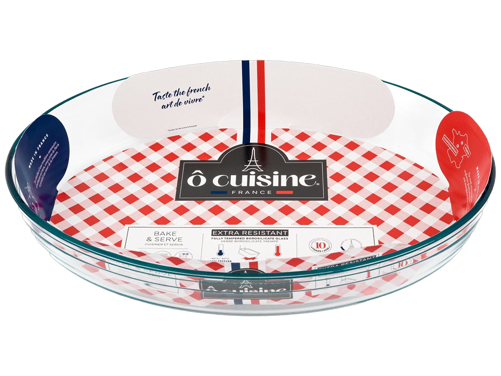 Форма для запекания O Cuisine овальная, стекло, 40×27×7 см, 4,2 л