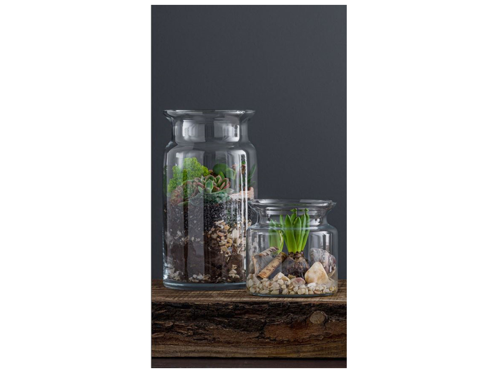 Ваза Trend Glass Janna, 15см, 5901105357226