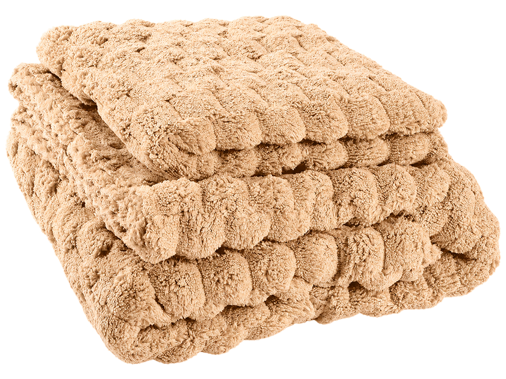 Набор полотенец Soho Sote Beige, микрофибра, 35×75см и 70×140см, 2шт, (цена за набор)