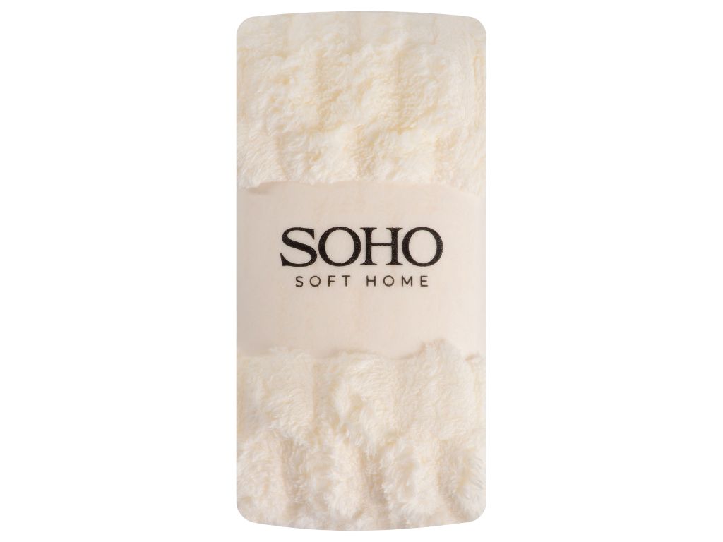 Полотенце Soho 35×75 см, микрофибра 300 г/м², коллекция Sote, цвет слоновая кость
