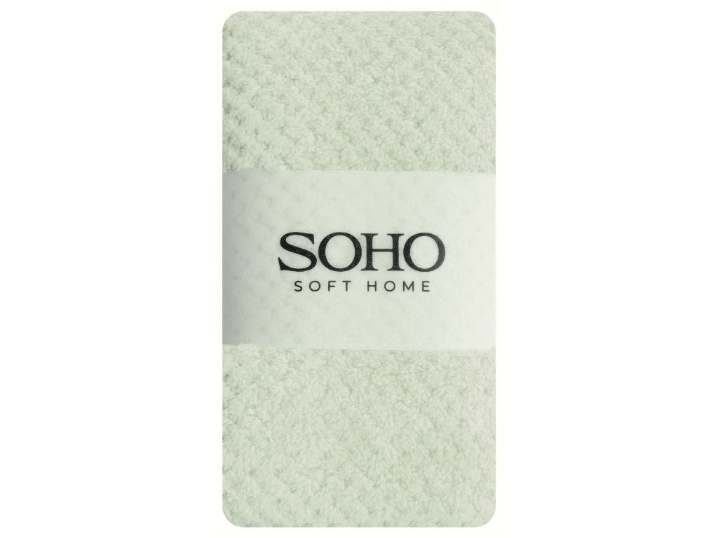 Рушник лазневий Soho, 35×75 см, мікрофібра, колір м'ятний