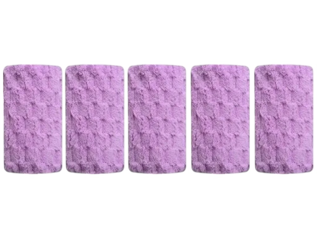 Набор полотенец Soho Sote Pink, микрофибра, 35×75см, цвет розовый (цена за набор 5шт)