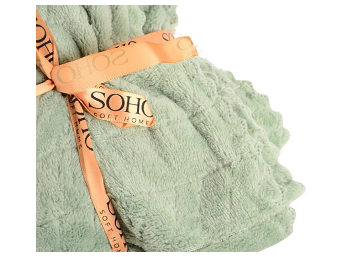 Набір рушників Soho Green, 35x75см/70x140см (ціна за набір 2шт) 6900069707619