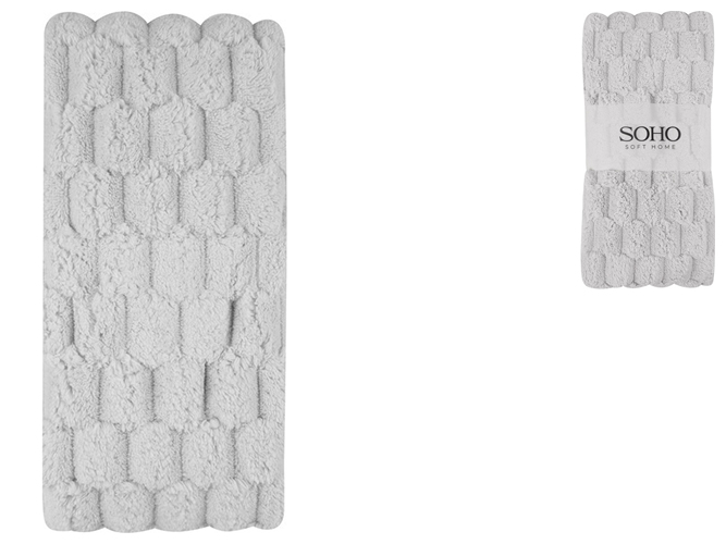 Рушник банний Soho Sote Gray, 35х75см, 6900069704199