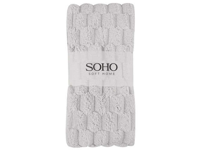 Рушник банний Soho Sote Gray, 35х75см, 6900069704199