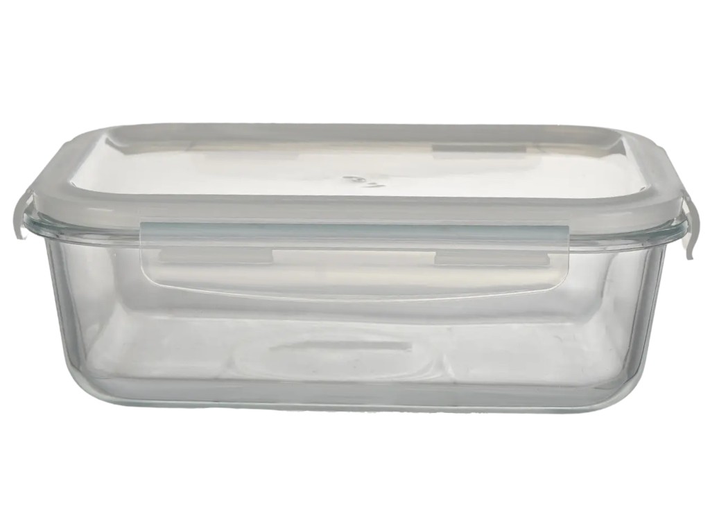 Контейнер Eсomo Thermo Box, прямоугольный, боросиликатное стекло, 1410мл, 22,1×16,5×6,6см