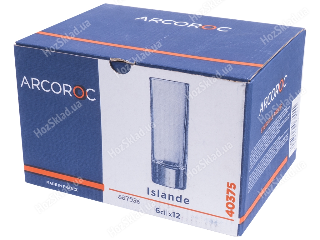 Набір чарок Arcoroc Islande, 60мл, (ціна за набір 12шт), 26102078211