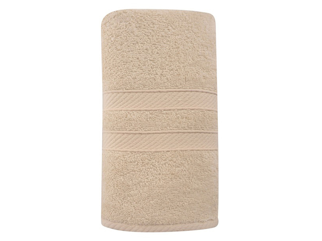 Рушник банний Soho, бавовна 100%, Luna Beige, 50х90см (ціна за набір 4шт) 6900069721448