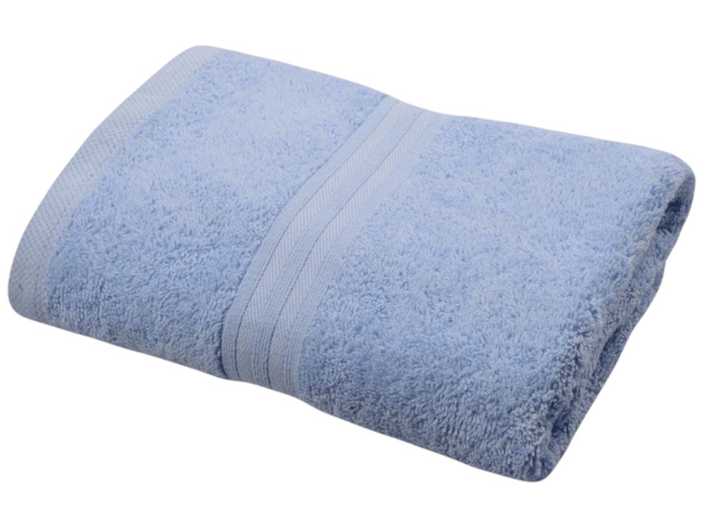 Набор полотенец Soho Abba Blue, хлопок, 50×90см, 70×140см, цвет голубой (цена за набор 2шт)
