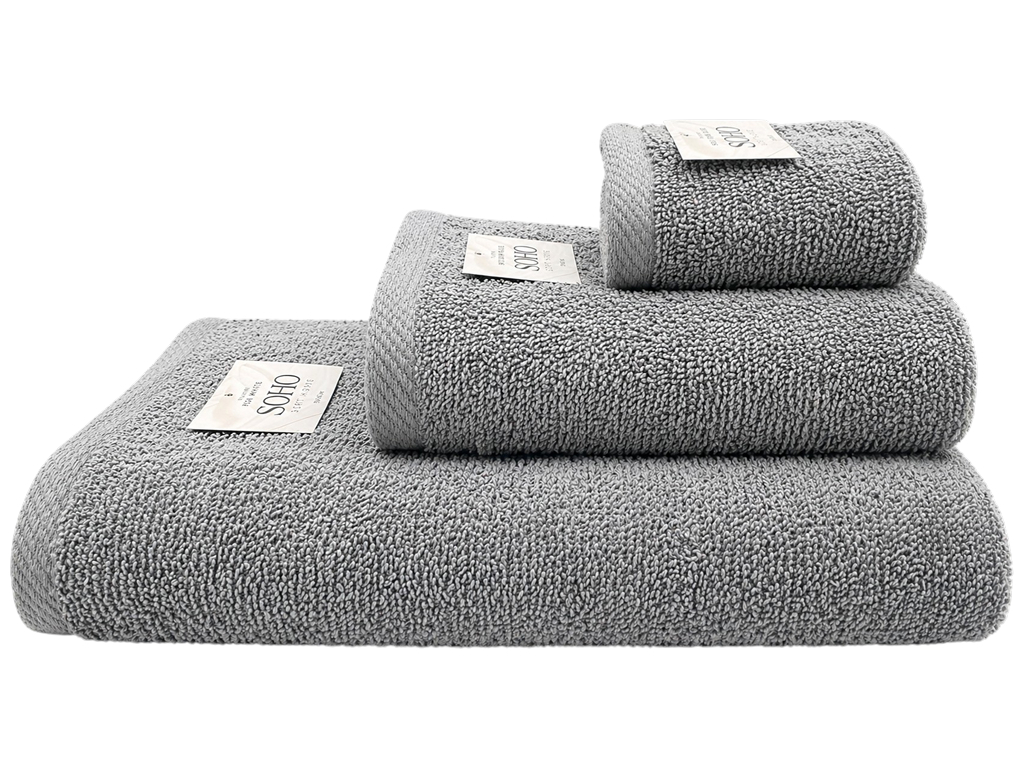 Рушник SOHO Basic Light Gray, бавовна 100%, 50×90см