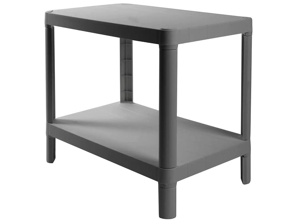 Етажерка Violet House 6032 Olympic Grey, 2-х ярусна, 27х42х39см, 8690070407087