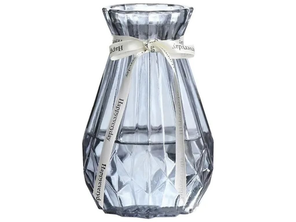 Ваза Viva Berryl, 18см, дымч.-серый, 6900068416987