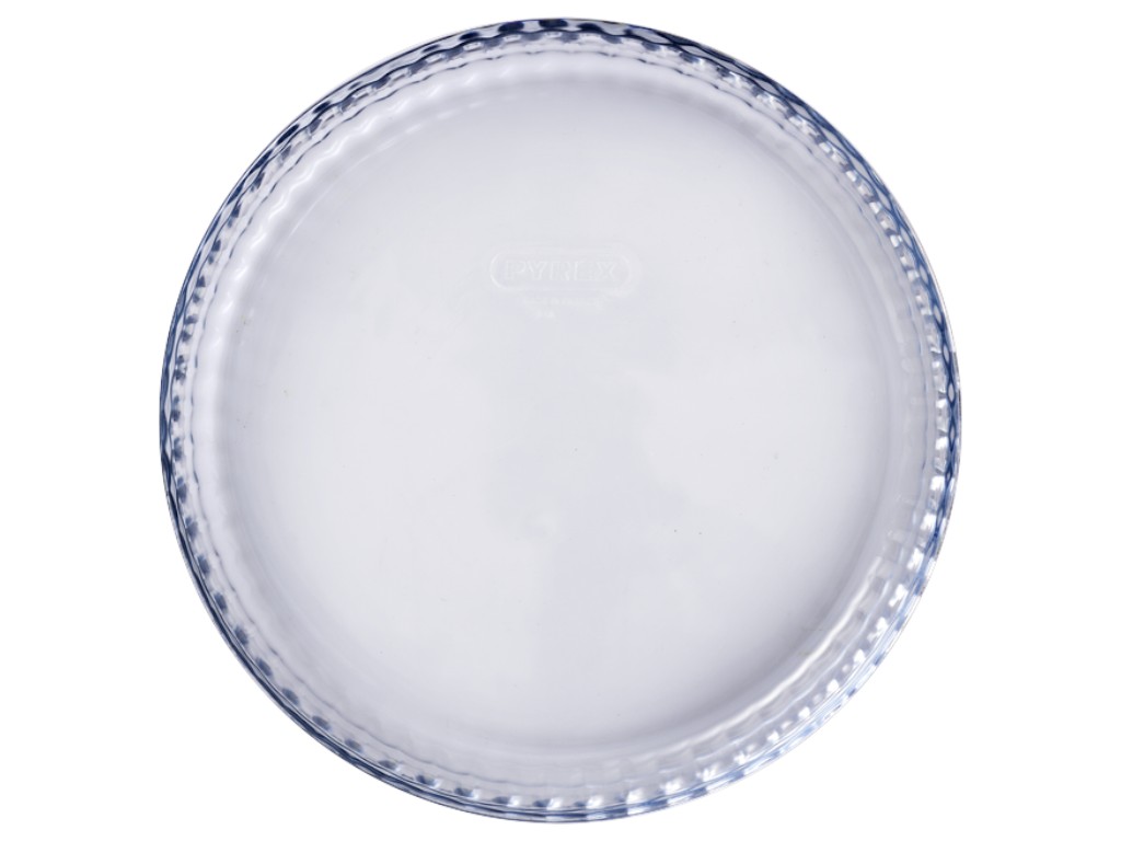 Форма для выпечки Pyrex, рифленый край, 25 см, боросиликатное стекло