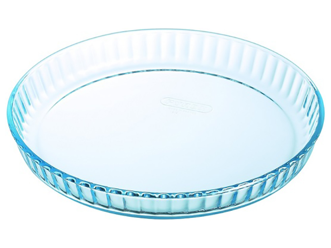 Форма стеклянная Pyrex, круглая, рифленый край, 28см, 1,6л, 313761000076