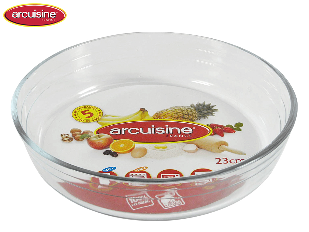 Противень термостекло Arcuisine круглый 22см 10184
