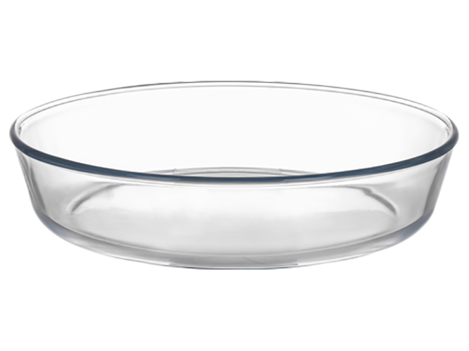 Форма для запікання жароміцна Pyrex Classic B&E sticker D26см 2,1л кругла 828B000
