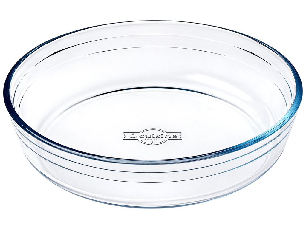 Форма для запікання O Cuisine, боросилікатне скло, кругла, 26см, 2,1л