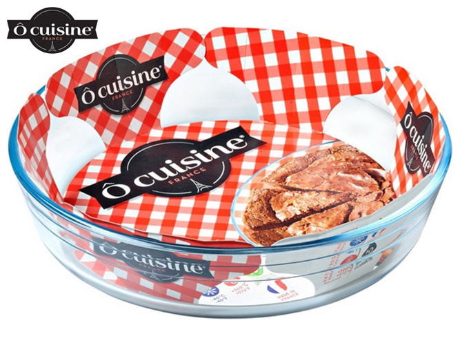 Форма для запекания O Cuisine для пирога, круглая D26см 2,1л 62569