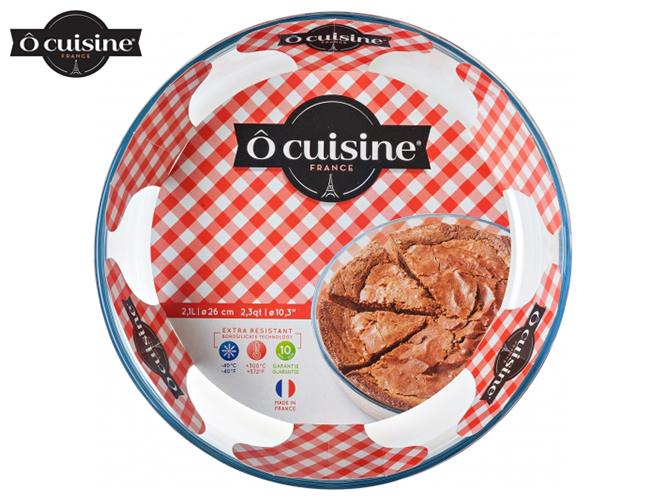 Форма для запекания O Cuisine для пирога, круглая D26см 2,1л 62569